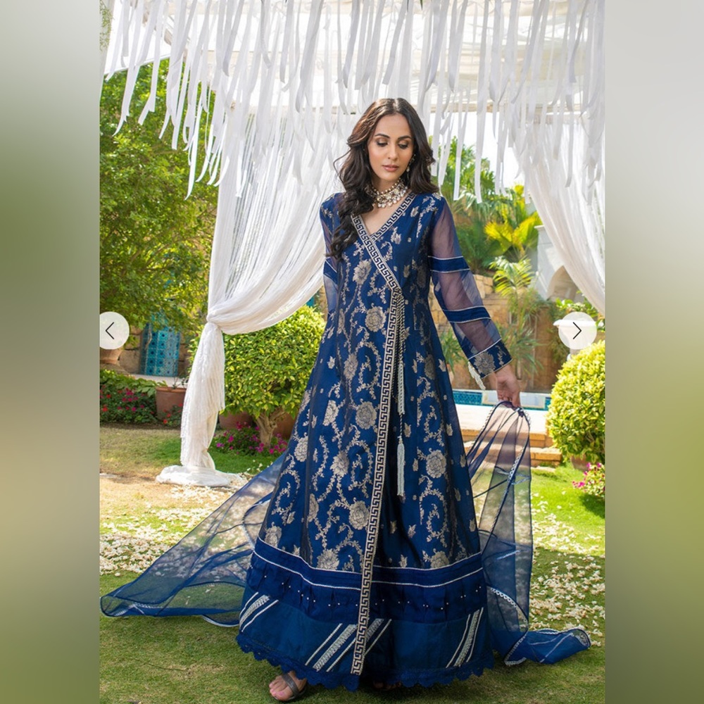 Pakistani Indian Designer Party Wear Eid Shalwar Kameez Semi Formal Women